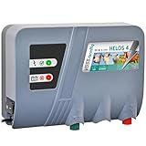 VOSS.farming 12V 230V Solar Weidezaungerät HELOS 4, Batteriegerät, Netzgerät, Perfekte Hütesicherheit für Pferde, Rinder, Schafe, Ziegen, Elektrozaun, Weidezaun