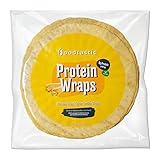 Foodtastic Protein Wraps 2x240g, High Protein Tortilla, 22% Protein und nur 11% Carbs, eiweißreicher und kohlenhydratarmer Weizentortilla