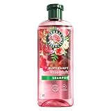 Herbal Essences Blütensanft Shampoo mit Rosenduft 350ml. Von stumpfem Haar zu seidig glänzendem Haare, Mit Rosenessenz, Inhaltsstoffe natürlichen Ursprungs, Vegan, ohne Silikone