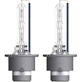 OSRAM XENARC® COOL BLUE® INTENSE D2S, +150% mehr Helligkeit, bis zu 6.200K, Xenon-Scheinwerferlampe, LED Look, Hängebox (2 Lampen)