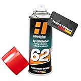 Hinrichs Sprühkleber 400ml - extra stark & wasserfest - Kleber für Dachhimmel, Stoff, Kunststoff, Papier, Pappe, Styropor, Metall uvm. - Heimwerken, Handwerk & Auto - Klebespray transparent