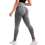 Coreex Celluflex 3D-kompressionsleggings, Anti Cellulite Leggings Kompression Damen, High Waist Yoga Fitnesshose, Lange Sporthose für Alltag, Freizeit und Sport Schwarz