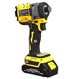 GoYwato 1/4 Zoll Akku-Schlagschrauber - 21V 320 N·m Brushless Leistungsstarker Schlagschrauber mit 2 x 2,0 Ah Akkus & Ladegerät