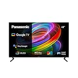 Panasonic TX-48MZ700E, 48 Zoll 4K Ultra HD OLED Smart 2023 TV, High Dynamic Range (HDR), Dolby Atmos & Dolby Vision, Android TV, Google Assistant, Chromecast, 2 fuß-sockel, Fernbedienung, Schwarz