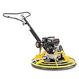 MSW Flügelglätter 6,5 PS 60 bis 100 U/min Blattlänge: 35 cm Stoppfunktion Betonglätter Estrichglätter Glättmaschine