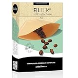 Finum 100 Papier Kaffeefilter Größe 4, Braun