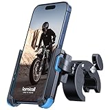 Lamicall Fahrrad Handyhalterung, Handyhalter Motorrad - 【1s-Sperre】 2024 Vibrationsgedämpft Handy Fahrradhalterung, Universal Lenker Halter für iPhone 16 15 14 13 Pro Max Plus, Samsung S24, Smartphone