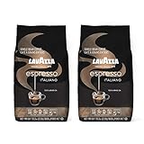 Lavazza Kaffeemischung Caffè Espresso, mittlerer Braten, 2,2 Pfund Beutel (2er Pack)