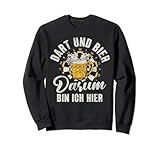 Retro Dartscheibe Dartboard 180 für Dartspieler Dart Herren Sweatshirt