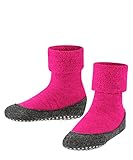 FALKE Unisex Kinder Stoppersocken Cosyshoe Minis K HP Wolle rutschhemmende Noppen 1 Paar, Rosa (Gloss 8550), 27-28