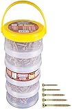 Connex Universalschrauben-Sortiment 480-teilig - Diverse...