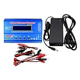 WANGCL IMAX B6 Lipo Batterieladegerät B6 80W Digital LCD Lipo Ladegerät 11-18V mit Adapter für Blei-Säure NI-CD/NI-MH 1-6S LI-PO