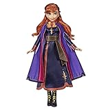 Hasbro Eiskönigin Singende Anna Puppe mit Musik in lila Kleid zu Disneys Die Eiskönigin 2, Spielzeug für Kinder ab 3 Jahren 57237830 Mehrfarbig