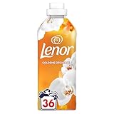 Lenor Weichspüler, 36 Waschladungen, Goldene Orchidee, 24h...