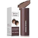 Ansatzpuder Braunes,Haar Concealer zur Haarverdichtung Frauen Männer,Ansatzpuder für Haare,Wasserfest&Schweißfest Haaransatz Puder Ausbessern&Haarausfall Abdecken,Für dünner werdendes Haar