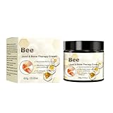 Bienengift Gelenkcreme 60G Bienengiftsalbe für Nacken Taille Rücken Hände Füße, Deep Nourishment Beruhigend
