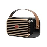 Kabelloser Retro-Lautsprecher – Nostalgischer Bluetooth-Lautsprecher, Retro-Soundbox | Audiogerät 1200 mAh, kabelloses Übertragungsgerät, leichter und langlebiger Lautsprecher