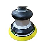 Poliermaschine, Pneumatische Schleifmaschine 125 mm 5 Zoll Exzenter 5 mm Exzenter-Luftschleifer Werkzeuge 11000 U/min Bodenschleifmaschine Wachspoliermaschine