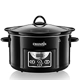 Crockpot Schongarer Slow Cooker | 4,7 l (bis zu 5 Personen)...