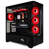 Greed® MKM - High End Gaming PC – AMD Ryzen 5 7500F + Nvidia Geforce RTX 5070Ti 16GB - 4K & Raytracing Rechner - 5,0 GHZ - RGB Computer mit Wasserkühlung - 32GB DDR5 RAM - 1TB SSD + Windows 11 Pro