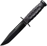 Cold Steel Unisex – Erwachsene, Leatherneck Semper-Fi, Outdoormesser, Werkzeugstahl, Griff: Krey Ex, Gürteltasche, scharfes Messer für Abenteuer, Liebhaber, Outdoor Tool, Mehrfarbig, Einheitsgröße