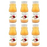 Agricola Miglioretti – 6x200ml 100% Bio-Apfelsaft, kaltgepresst, ohne Zuckerzusatz – Natürliches und erfrischendes italienisches Produkt