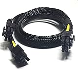 Für Dell T3600 T3610 T5600 T5610 T5610 T7600 T7610 5810 T5810 T7810 PSUs PCIe Netzadapterkabel 8-poliger Stecker auf Dual 8-polig (6+2) Stecker PCI Express Netzadapter Splitterkabel 33 cm (13 Zoll) 34