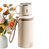 Edelstahl Isolierbecher, Auslaufsicherer Thermo Becher, Edelstahl-Getränkebecher, Outdoor-Trinkflasche Für Sport Und Schule