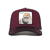 Goorin Bros. The Farm Herren Trucker Hat - Mesh Baseball Snapback Cap, Wine Boss, Einheitsgröße