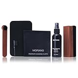 Vinyl LP Schallplatten Reinigungsset 6-in-1 | Schallplatten Reinigung | Inkl. Samtpolster Burste,LP Reinigungsflüssigkeit,Stylus-Bürste,Nylonbürste,Mikrofasertuch und Aufbewahrungsbox