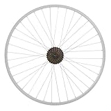 HILAND 26 Zoll Fahrrad Hinterrad mit 7 Fach Freilauf für...