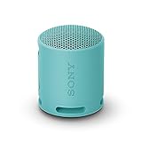 Sony SRS-XB100 - Kabelloser Bluetooth-Lautsprecher, tragbar, leicht, kompakt, Outdoor, Reise-Lautsprecher, langlebig, IP67 Wasser- und staubdicht, 16 Std Akku, Trageriemen, Freisprechfunktion, blau