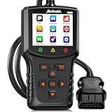 OBD2 Diagnosegerät OBD Auto Diagnose: EOBD Auto Adapter Motor Fehlerauslesegerät Lesegerät mit Vollständigen OBDII Funktionen - KFZ Auslesegerät Deutsch für BMW VW Mercedes Audi Alle OBDII Fahrzeugen