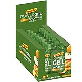 PowerBar PowerGel Smoothies Apricot Peach 16x90g - Veganer Energie Smoothie + Magnesium Natrium und Maltodextrin