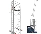 ALTEC AluCombine® 3.0-500 | 5m | Alu Fahrgerüst mit Traverse, 2 Rollen und Wandanker | EN131 | Baugerüst Rollgerüst Montagegerüst Anlegeleiter Treppengerüst