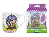 Trötsch Der kleine Maulwurf Kindertasse Regenschirm: Geschenktasse aus Porzellan (Geschirr)