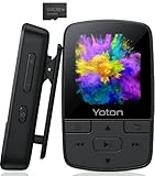 YOTON MP3 Player Bluetooth 5.0 Sport 64GB mit Clip, Mini MP3...