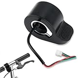 SRLWMYI 1 Stück Daumengas Elektrischer Scooter Plastik Elektro Scooter Gaspedal Zubehör Ersatz Beschleuniger für Xiaomi M365/M365 Pro Electric Scooter Xiaomi e Scooter