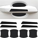 MABEINIU 8 Stück Auto Türgriff Schutzfolie für Jeep Grand Cherokee WK2 2011-2023, Lackschutzfolie Aufkleber Set für Auto Anti Scratch Griffschale Schutzfolie Griffe Aufkleber