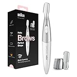 Braun Augenbrauen Trimmer Damen, Präzisionstrimmer für Trimmen / Stylen / Formen / Konturenanpassung, Haarentfernung Gesicht für Frauen, Augenbrauentrimmer, Reisen / unterwegs, Geschenk Frau, FG1106