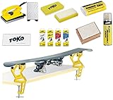 Toko Skiwachs-Set 11-teilig mit Wachsbügeleisen und Skispanner