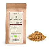 Kamelur 1kg BIO Dattelzucker - naturbelassener brauner Zucker aus gemahlenen BIO Datteln - Dattelsüße als natürliche Alternative zu weißem Zucker