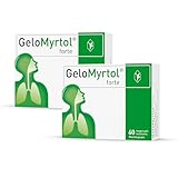 GELOMYRTOL forte Kapseln 2 x 60 St. I befreit die Atemwege und verkürzt die Krankheitsdauer I Sparset mit give-away von Pharma Perle