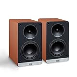ELAC Kompakt Lautsprecher Debut ConneX DCB41, Boxen für Audiowiedergabe via HDMI, USB, Phono & Bluetooth, exzellenter Klang & hochwertiges Design, 1 Aktivlautsprecher-Set, Orange