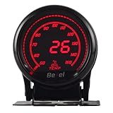 Hxhsgmeh 52mm Öltemperaturanzeige Auto Instrument Öltemperaturanzeige ÖLTEMPERATUR C