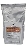 Schwefelpulver 1 kg Exclusiv Handel bietet eine große Menge für die professionelle Wein- und Sektproduktion oder für große Hobbyprojekte 1 kg