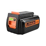aunstarwei 36V 2.5Ah Ersatzbatterie für Black Decker BL20362-XJ BL20362 BL2536 BL2036 BL1536 LBX2040