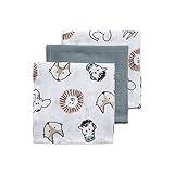 Meyco Baby Spucktücher - Animal Multicolour - 30x30cm - 3er Pack