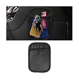 JNNJ Wohnmobil Handytasche Netz, Autositz Selbstklebend Ablagenetz, Auto Elastisches Aufbewahrungsnetz, Auto Innenräume Mini Aufbewahrungs Oxford Netztasche(Klein)