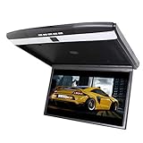 43,18 cm 17 Zoll Inch TFT Full HD Deckenmonitor Monitor hohe Auflösung 1080 P mit USB Port SD Card Reader HDMI Anschluss für Bus Auto und Wohnmobil KFZ PKW YMPA LCM-FD17USB